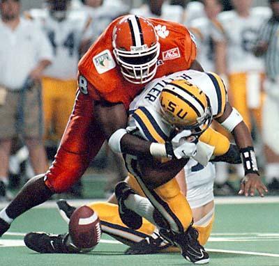 1996 Peach Bowl Action - 1